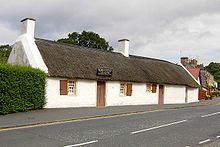Burns Cottage, the birthplace of Robert Burns