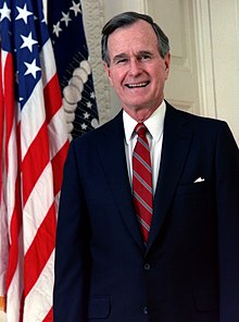 George H. W. Bush, President from 1989 to 1993