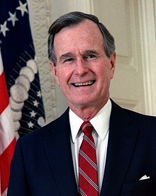 Oficjalny portret George'a H. W. Busha