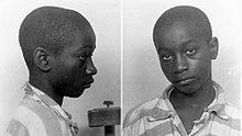 George Stinney, ηλικίας 14 ετών, εκτελέστηκε στη Νότια Καρολίνα το 1944