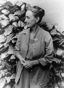 Georgia O'Keeffe en 1950  