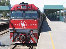 Pacific National NR74 i The Ghan-utstyrsel  