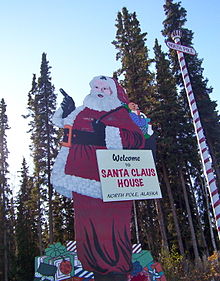 Dom Świętego Mikołaja w North Pole, Alaska