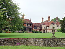 Gilbert White's house The Wakes, now a museum. Photograph taken from the garden side. (2010)