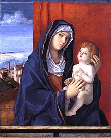 door Giovanni Bellini, c.1500, Venetië.