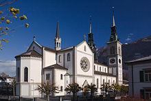 L'église de Glaris par Ferdinand Stadler