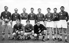 The Golden Eleven (1953) in front in the middle: Ferenc Puskás