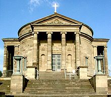 The burial chapel on the Württemberg in Stuttgart-Rotenberg
