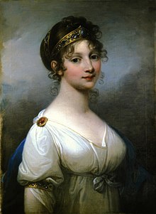 Queen Luise of Mecklenburg-Strelitz (1776-1810), popularly revered wife of Frederick William III and mother of Emperor William I.