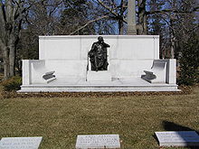 Pulitzer's grave at Woodlawn Cemetery in the Bronx, New York City.
