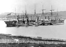The Great Eastern at Hearts Content, July 1866