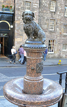 Greyfriars Bobby i Edinburgh