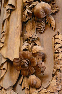 Detail z paláca Hampton Court