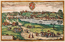 Town view around 1575