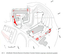 DIR-Limes: Findings plan of the excavations in the late antique fort of Arbon (CH)