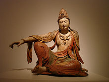 Bodisatva Avalokitesvara (Guanyin), madeira, século XI, dinastia Northern Song, Museu de Arte de St. Louis