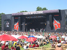 Main stage of the Gurtenfestival