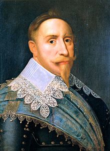 Gustav II Adolf, King of Sweden, mortally wounded in the Battle of Lützen.