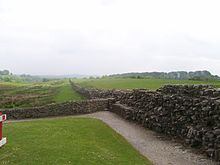 Section 52: The rampart at Fort Birdoswald