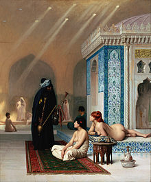Piscina in un harem di Jean-Léon Gérôme, 1876 circa