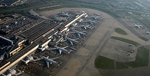 Aéroport de Heathrow à Londres Royaume-Uni