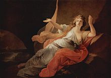 Didonina smrt nemškega slikarja Heinricha Friedricha Fügerja