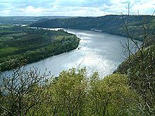 View from the Hohensyburg to the Hengsteysee