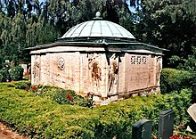 Mausoleum for the entrepreneur and patron Emil Possehl at the Burgtorf cemetery in Lübeck