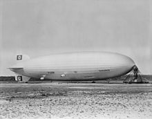 Die Hindenburg im Jahr 1936