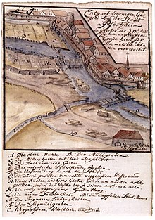 Flood damage Pforzheim 1760-61