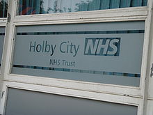 El plató del hospital, en el Centro BBC Elstree de Borehamwood.  