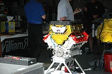 Un Honda Indy V8 de 2008  