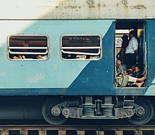 Kereta api yang penuh sesak di Mesir (2019)