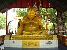 Posąg Budai w Tajlandii