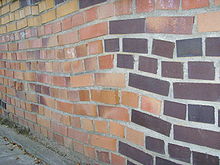 Exterior wall of the Hundertwasser day-care centre in Frankfurt am Main-Heddernheim