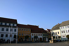 Place du marché dans la vieille ville