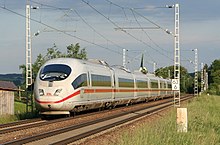 ICE 3 on the Munich-Treuchtlingen line