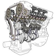 Een V6-motor