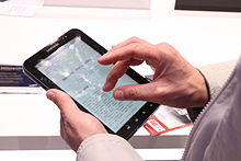Android tablet Samsung Galaxy Tab