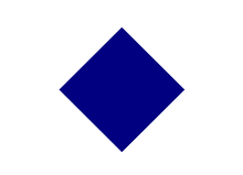 Flagge der Unionsarmee 3. Division, III. Korps