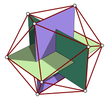Three Golden Rectangles in the Icosahedron