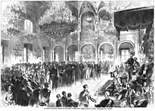Ceremonial Opening of the North German Constituent Diet in the Royal Palace, Berlin on 24 February 1867