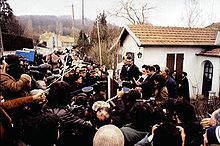 Khomeini in Neauphle-le-Château before Western media