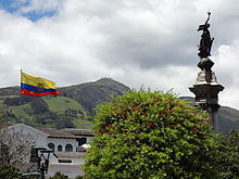Uafhængighedspladsen, det historiske centrum af Quito