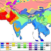 Klimatické zóny jižní Asie