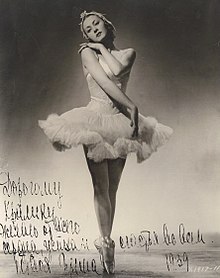 Ballerina Irina Baranova  