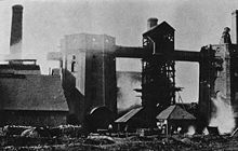 Blast furnace in Kalan (Călan) 1896