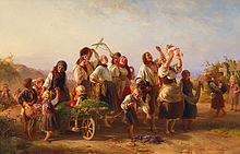 Homecoming Reapers by Jakob Becker: A Romantic Painter's View of the Rural Proletariat in the 19th Century