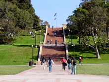 Janss Steps, UCLA, Los Angeles.