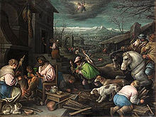 January, by Leandro Bassano, 1595/1600